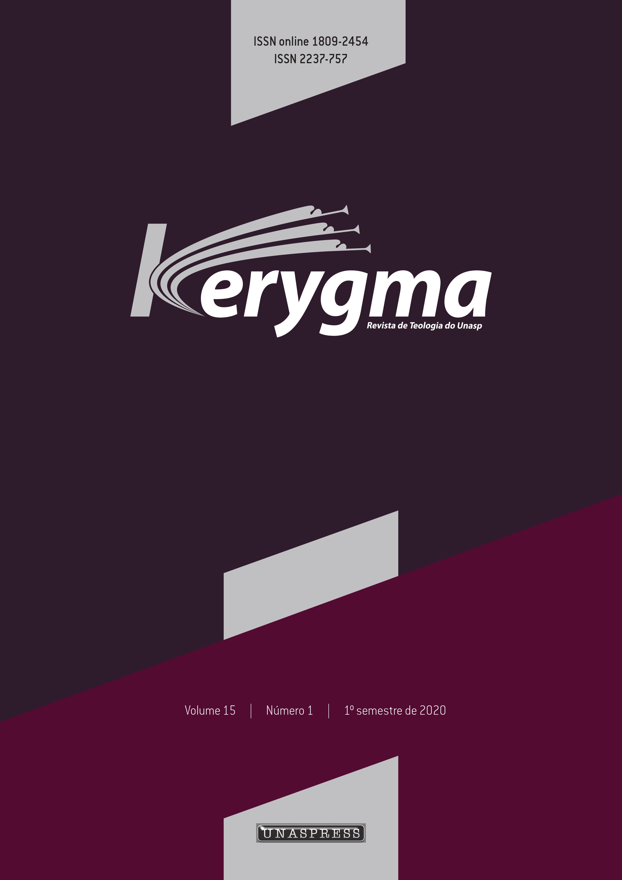 					Visualizar v. 15 n. 1 (2020): Revista Kerygma
				